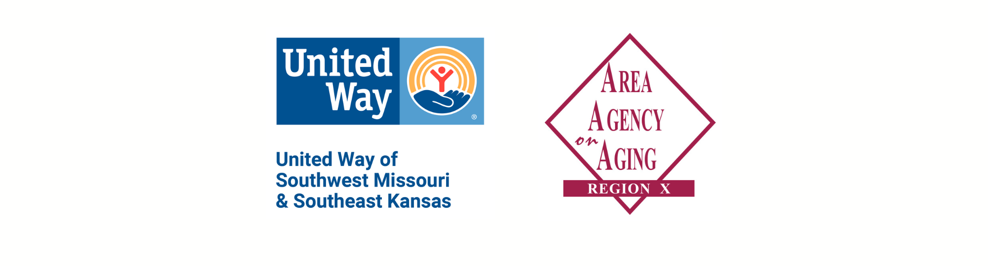 United Way and Area Agency on Aging logos